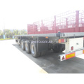 Customer's requirement Steel tri-axle semi trailer